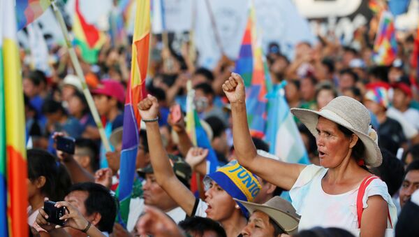 Bolivianos conmemoran los 14 años del Estado Plurinacional de Bolivia en Buenos Aires, Argentina Bolivianos conmemoran los 14 años del Estado Plurinacional de Bolivia en Buenos Aires, Argentina - Sputnik Mundo