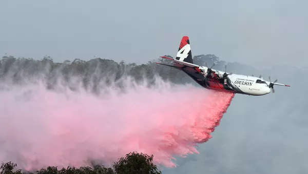 Avión cisterna en Australia (imagen referencial) - Sputnik Mundo