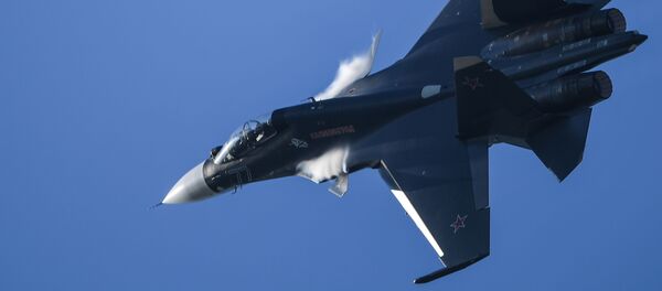 El caza ruso Su-30SM  - Sputnik Mundo