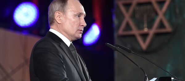 Vladímir Putin, presidente de Rusia, habla sobre el sitio de Leningrado, en Israel Vladímir Putin, presidente de Rusia, habla sobre el sitio de Leningrado, en Israel - Sputnik Mundo