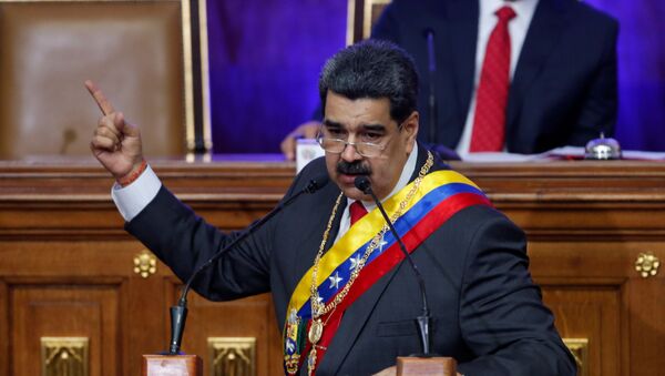 Nicolás Maduro, el presidente de Venezuela Nicolás Maduro, el presidente de Venezuela - Sputnik Mundo