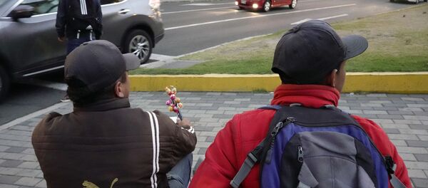 Migrantes venezolanos en Quito, Ecuador - Sputnik Mundo