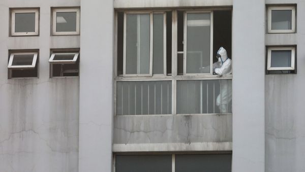 Hospital en Wuhan, China Hospital en Wuhan, China - Sputnik Mundo