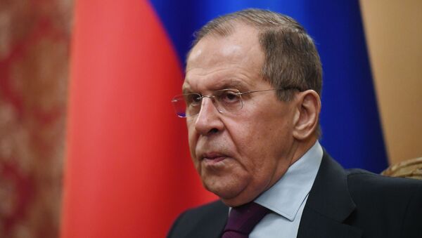 Serguéi Lavrov, ministro de Exteriores interino de Rusia - Sputnik Mundo