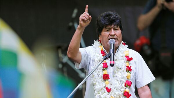 Evo Morales, expresidente de Bolivia - Sputnik Mundo