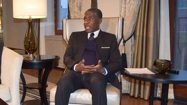 Teodoro Nguema Obiang Mangue, el vicepresidente de Guinea Ecuatorial