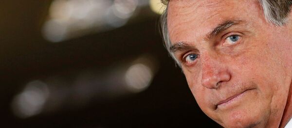 El presidente de Brasil Jair Bolsonaro - Sputnik Mundo