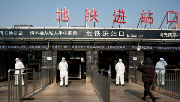 Control sanitario en Pekín - Sputnik Mundo