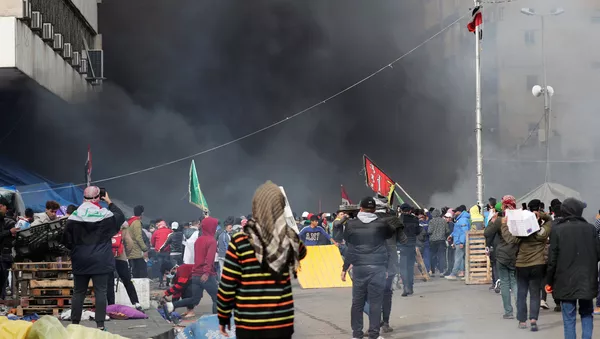 Protestas en Irak - Sputnik Mundo