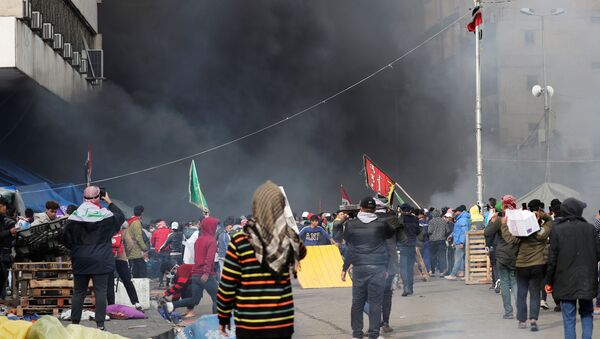 Protestas en Irak - Sputnik Mundo