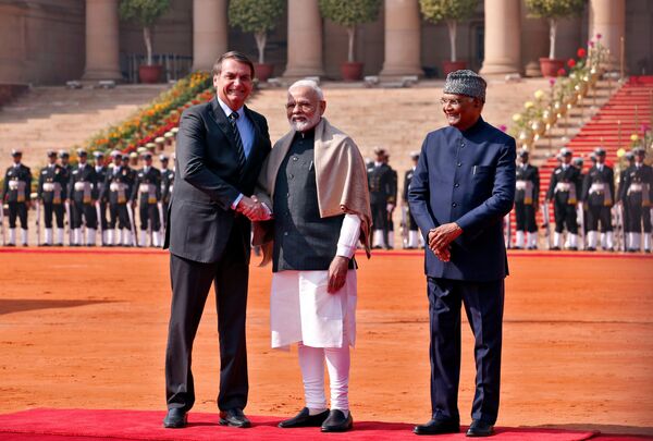 Brasil busca en la India una alternativa al Mercosur Brasil busca en la India una alternativa al Mercosur - Sputnik Mundo