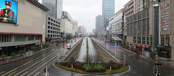 Las calles de Wuhan, China - Sputnik Mundo