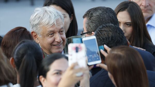 Andrés Manuel López Obrador, presidente de México - Sputnik Mundo