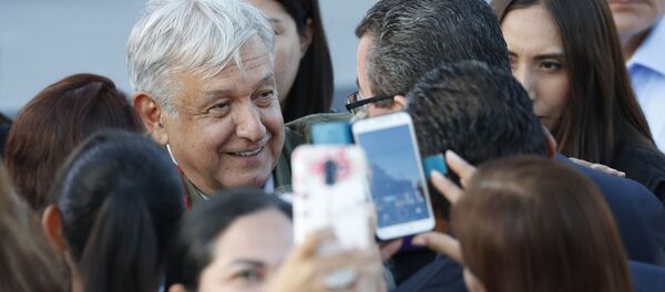 Andrés Manuel López Obrador, presidente de México - Sputnik Mundo