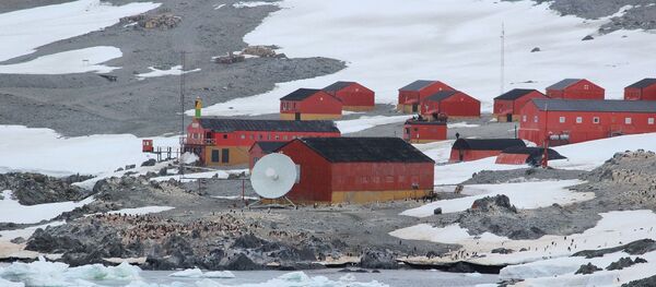 Una estación argentina en la Antártida - Sputnik Mundo