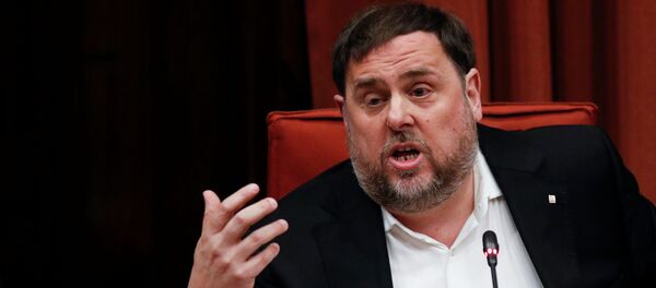 Oriol Junqueras, exvicepresidente del Gobierno catalán - Sputnik Mundo