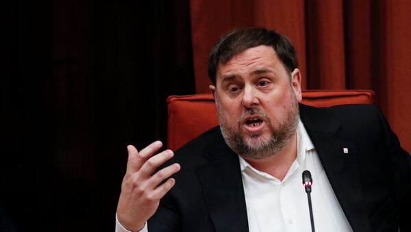 Oriol Junqueras, exvicepresidente del Gobierno catalán - Sputnik Mundo