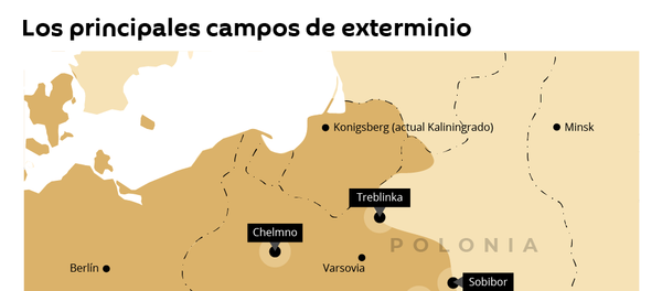 Los mayores campos de exterminio de los nazis - Sputnik Mundo