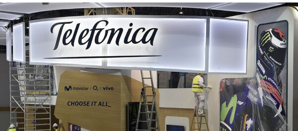 Logo de Telefónica - Sputnik Mundo