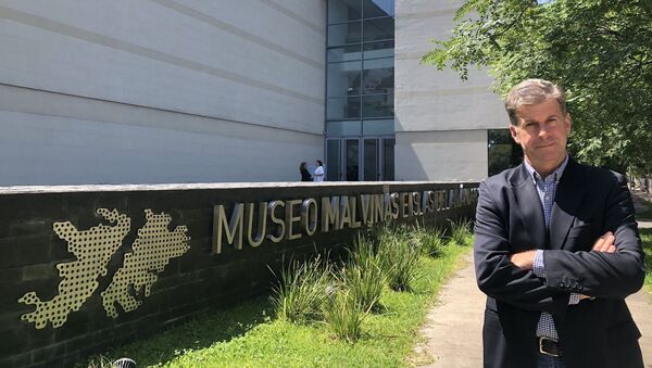Edgardo Esteban, director del Museo Malvinas e Islas del Atlántico Sur - Sputnik Mundo