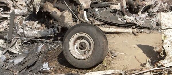 Restos del helicóptero accidentado de Kobe Bryant - Sputnik Mundo