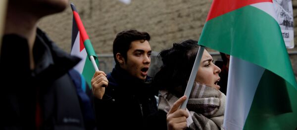 Las protestas contra 'el acuerdo del siglo' de Trump - Sputnik Mundo