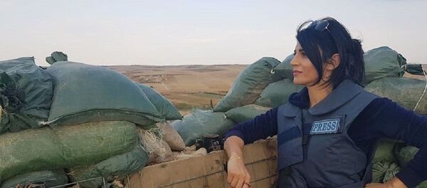 Wafa Shabrouney, corresponsal del canal televisivo RT en Siria - Sputnik Mundo
