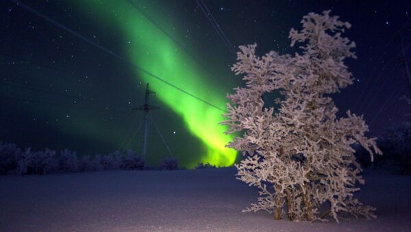 Como en un cuento: así se ven las auroras boreales en Rusia - Sputnik Mundo