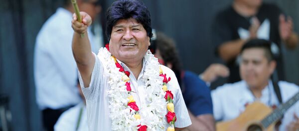Evo Morales, expresidente de Bolivia  - Sputnik Mundo