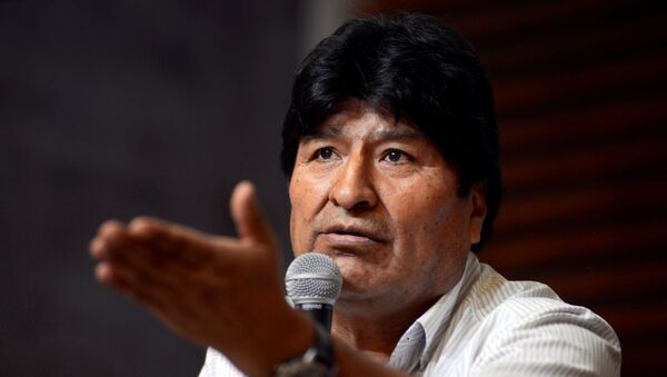 Evo Morales, expresidente boliviano - Sputnik Mundo