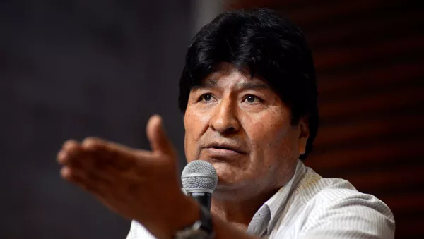 Evo Morales, expresidente boliviano