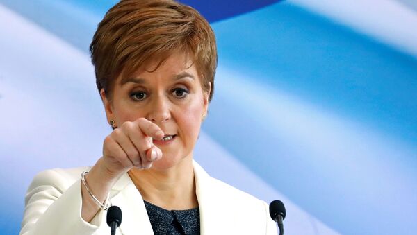 Nicola Sturgeon, jefa del Gobierno autonómico de Escocia - Sputnik Mundo