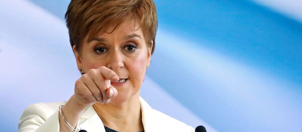 Nicola Sturgeon, jefa del Gobierno autonómico de Escocia - Sputnik Mundo