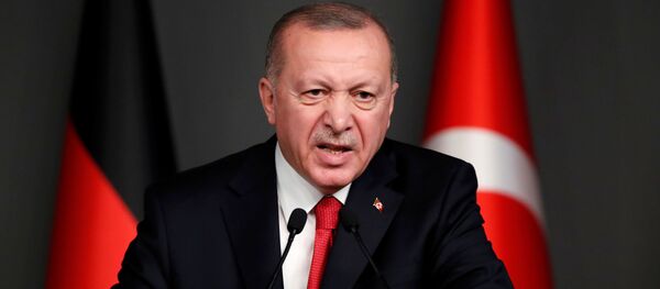 Recep Tayyip Erdogan, presidente turco - Sputnik Mundo