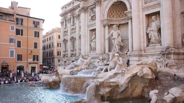 La Fontana de Trevi, Roma - Sputnik Mundo