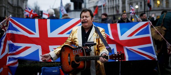 Celebraciones del Brexit en Londres - Sputnik Mundo