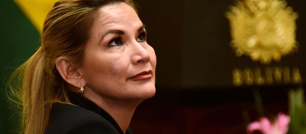 Jeanine Áñez, la presidenta transitoria de Bolivia Jeanine Áñez, la presidenta transitoria de Bolivia - Sputnik Mundo