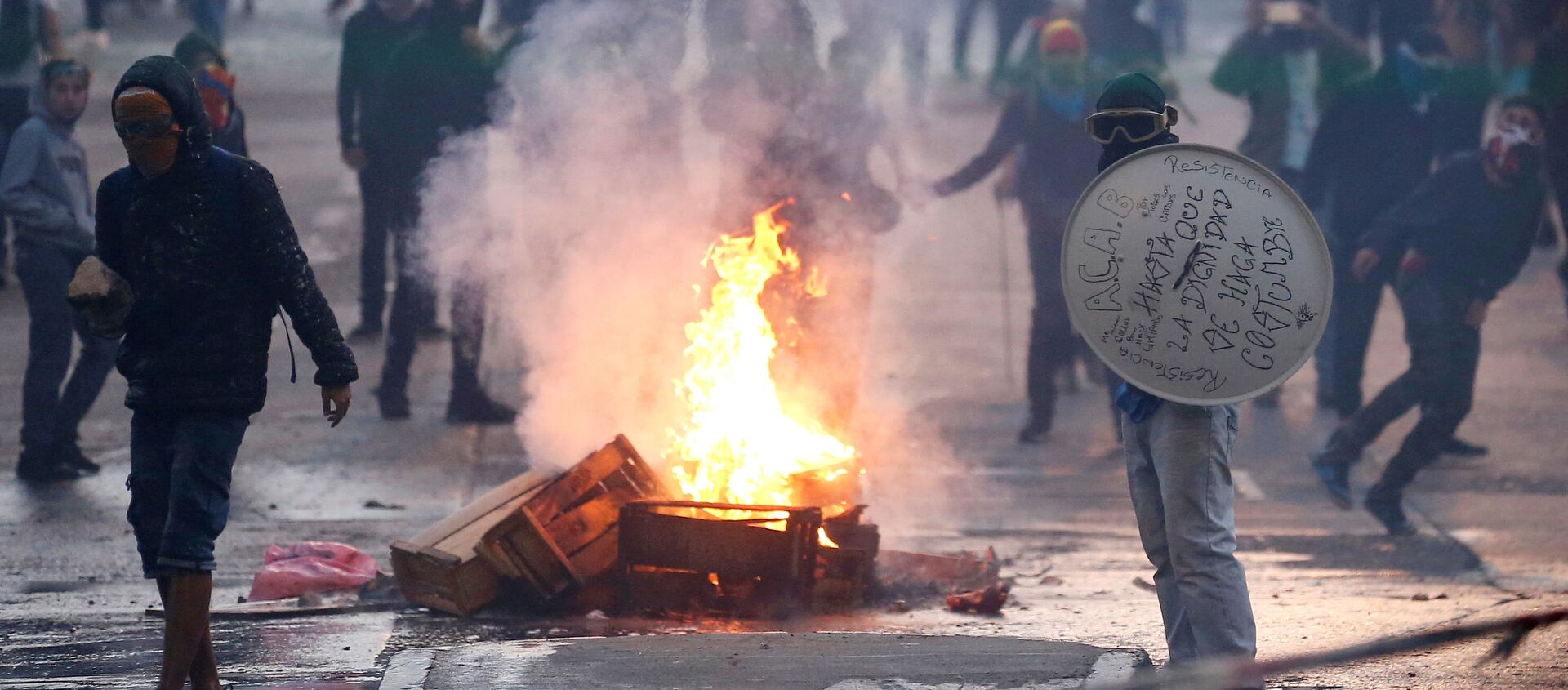 Protestas en Chile  - Sputnik Mundo, 1920, 31.01.2020