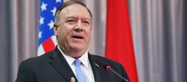 Mike Pompeo, secretario de Estado de EEUU  - Sputnik Mundo