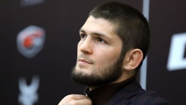 Khabib Nurmagomedov, campeón de peso ligero de la UFC - Sputnik Mundo