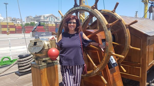 El velero ruso Kruzenshtern, la primera gran experiencia de la vida en alta mar | Fotos - Sputnik Mundo