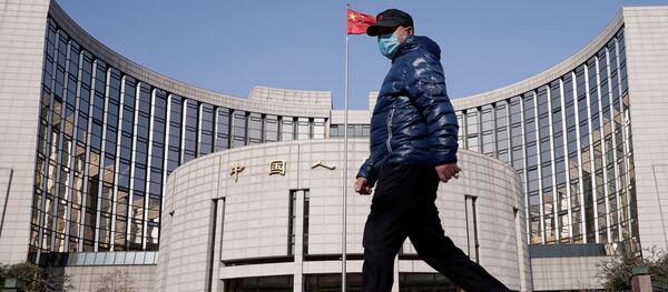 Un chino en la mascarilla - Sputnik Mundo