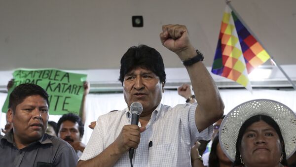 Evo Morales, expresidente de Bolivia (archivo) - Sputnik Mundo