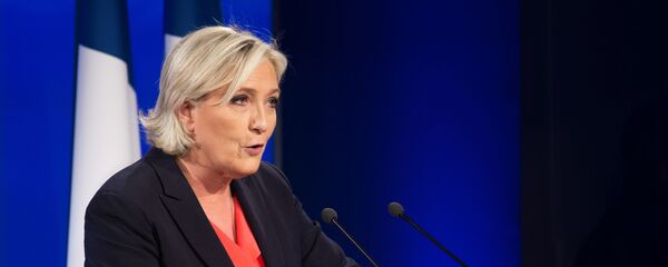Marine Le Pen, política francesa, líder del partido Agrupación Nacional - Sputnik Mundo