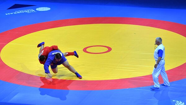 Campeonato de sambo (imagen referencial) - Sputnik Mundo