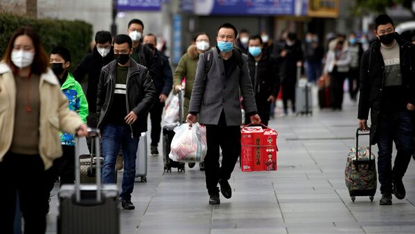 Una estación de tren en Shanghai, China - Sputnik Mundo