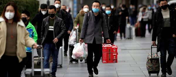 Una estación de tren en Shanghai, China - Sputnik Mundo