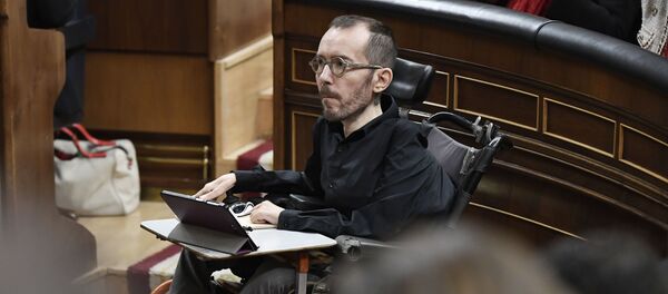 Pablo Echenique en el Congreso de los Diputados - Sputnik Mundo