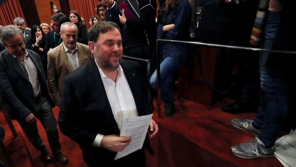 Oriol Junqueras, exvicepresidente del Gobierno catalán - Sputnik Mundo