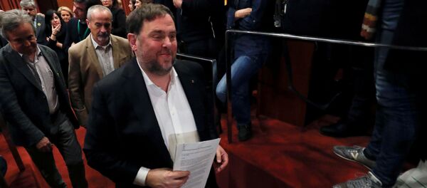 Oriol Junqueras, exvicepresidente del Gobierno catalán - Sputnik Mundo